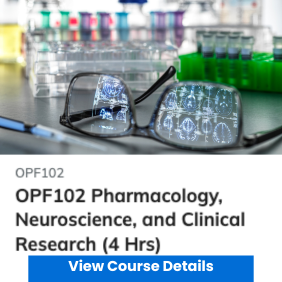 OPF102 Pharmacology Neuroscience and clinical research Oregon Facilitator Training Program AAA Learning Institute