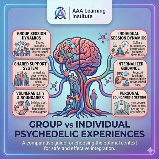 comparison of supportive group setting and quiet individual reflection space